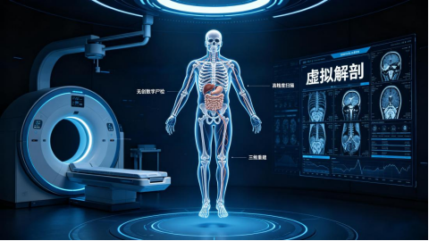 无需实体开刀，也能“解剖” 人体？带你认识虚拟解剖